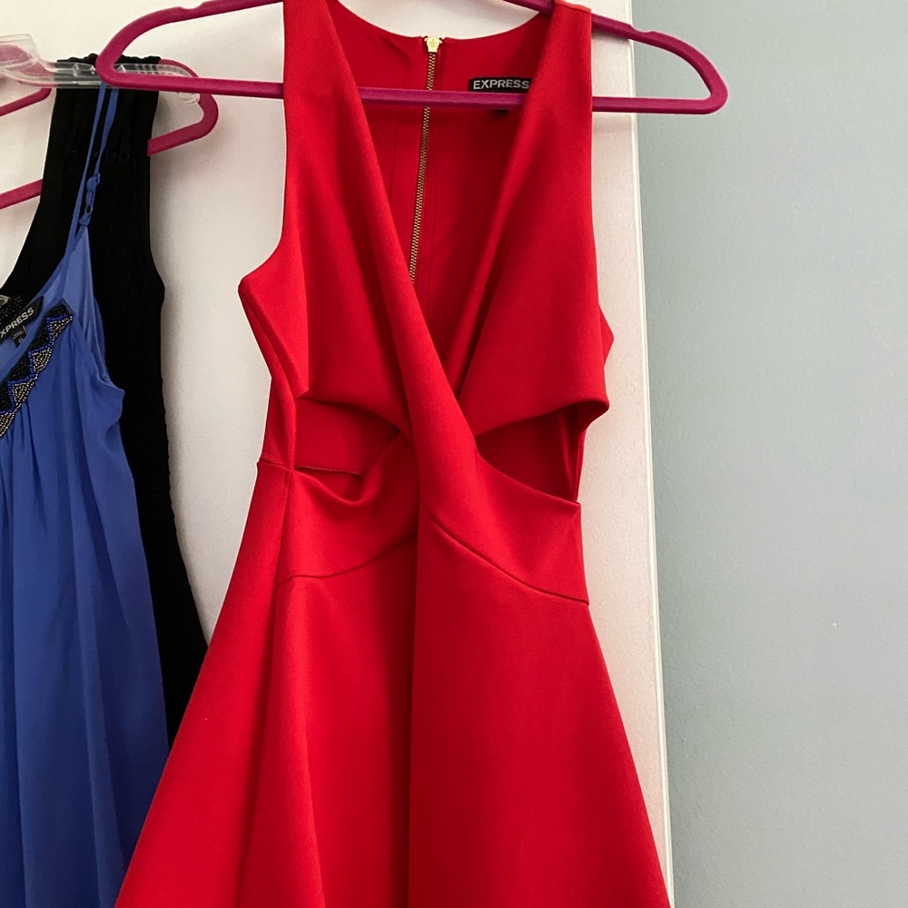 Red dress